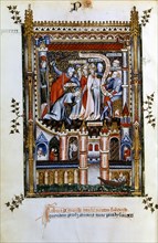The martyrdom of Lisbius, 1317. Artist: Unknown