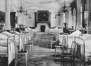 German hospital dormitory for soldiers, Frankfurt am Main, Germany, World War I, 1915. Artist: Unknown