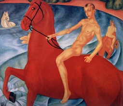 'Bathing of the Red Horse', 1912. Artist: Kuz'ma Petrov-Vodkin