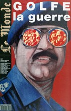 Front cover of Le Monde, Febuary 1991. Artist: Unknown
