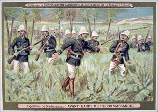 'French Reconnaissance Troops, Madagascar Expedition', 1883-1896. Artist: Unknown