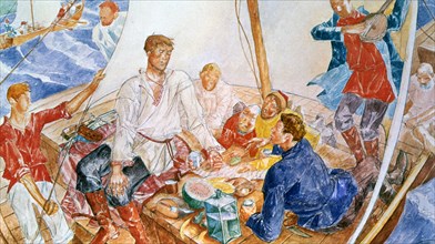 'Stepan Razin', 1918. Artist: Kuz'ma Petrov-Vodkin