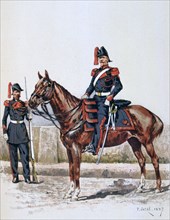 Parisian Republican Guard, 16 May 1848 - 1 Febuary 1849 (1887). Artist: A Lemercier