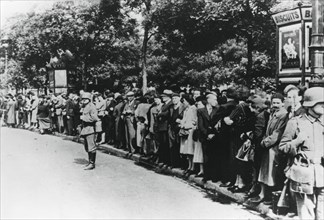 German occupation of Paris, 14 June 1940. Artist: Unknown