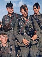 German Grenadiers, 1943. Artist: Unknown