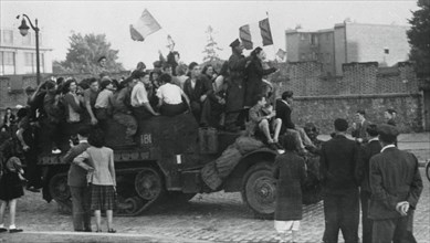 Liberation of Paris, August 1944. Artist: Unknown