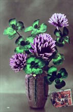 French flower postcard, c1900. Artist: Unknown