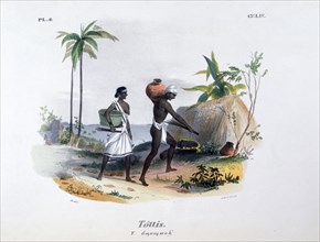 'Tottis', 1828. Artist: Jean Henri Marlet