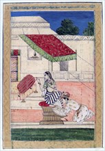 Ramkali Ragini, Ragamala Album, School of Rajasthan, 19th century. Artist: Unknown