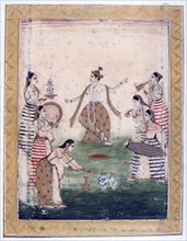 Vasanta Ragini, Ragamala Album, School of Rajasthan, 19th century. Artist: Unknown