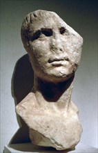 Roman bust, possibly of Agrippa. Artist: Unknown