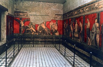 Frieze of the Villa of the Mysteries, Pompeii. Creator: Unknown.