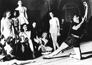 Serge Lifar and the Paris Opera Ballet, Paris, 1940-1944. Artist: Unknown