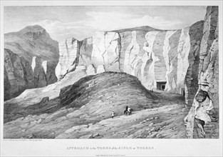 'Approach to the Tombs of the Kings at Thebes', 19th century. Artist: George Barnard