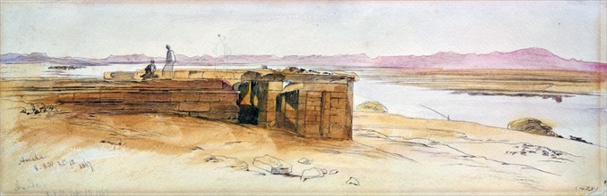 'Amada', 12th Febuary 1867. Artist: Edward Lear