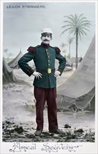 French Foreign Legion postcard, c1900. Artist: Unknown