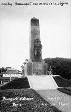 French Foreign Legion monument, Sontay, Vietnam, 20th century. Artist: Unknown