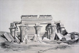 'Koom-Ombos', Egypt, 1843. Artist: George Moore