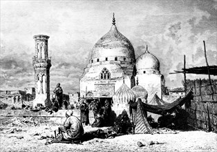 'Saint Ibrahim Mosque, Dessouk, Egypt', 1880. Artist: Unknown