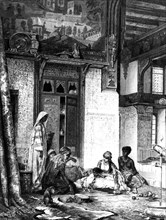 'Harem in a Caliph Mansion', 1880. Artist: Unknown