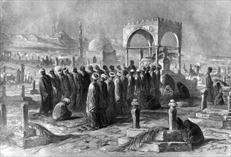 'Muslims', Egypt, 1872. Artist: Alfred-Henri Darjou