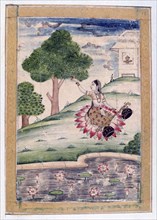 Gujari Ragini, Ragamala Album, School of Rajasthan, 19th century. Artist: Unknown
