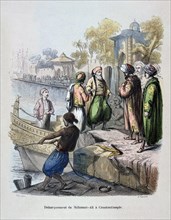 'Mahomet Ali Arriving in Constantinople', c1847.  Artist: Jean Adolphe Beauce