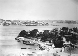 The quay, Sydney, New South Wales, Australia, 1870-1880. Artist: Unknown