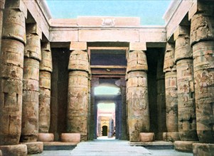 Temple of Khonsu, Karnak, Luxor, Egypt, 20th Century. Artist: Unknown