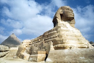 The Great Sphinx of Giza, Egypt, 20th Century. Artist: Unknown