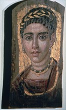 Mummy portrait of an Egyptian woman, c1st-3rd century. Artist: Unknown
