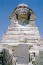 The Great Sphinx of Giza, Giza Plateau, Egypt. Artist: Unknown
