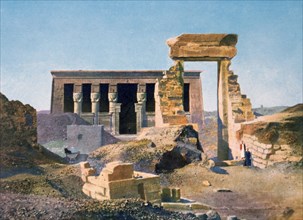 Temple of Hathor, Dendera, Egypt, 20th century. Artist: Unknown