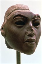 Head of the Ancient Egyptian Queen Tiye, c1388-1340 BC. Artist: Unknown