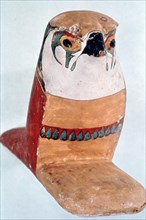 Horus falcon from Thebes, Egypt, 13th-12th century BC. Artist: Unknown