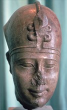 Head of the Pharaoh Teos, 4th century BC. Artist: Unknown