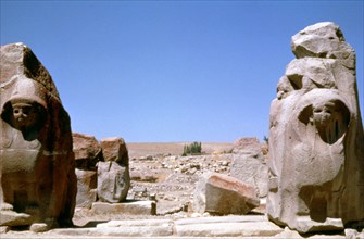 Ancient site near Alaca Huyuk, Egypt, c1350 BC. Artist: Unknown