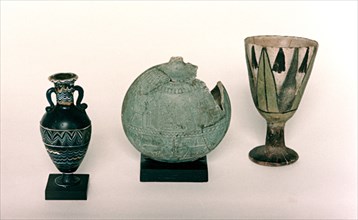 Various Egyptian Containers. Artist: Unknown