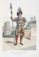 Gardes-du-Corps de Roi, Garde de la Manche, 1814-30 Artist: Eugene Titeux