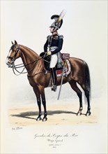 Gardes-du-Corps de Roi, Major-Gènèral (petite tenue), 1815 Artist: Eugene Titeux