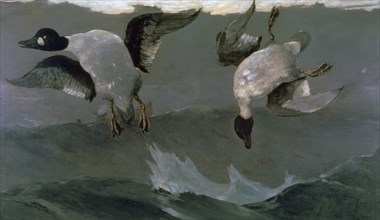 'Right and Left', 1909. Artist: Winslow Homer