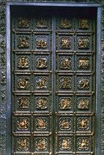'The North Doors of the Baptistry of San Giovanni', 1403-1424. Artist: Lorenzo Ghiberti