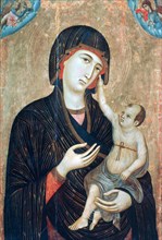 'Crevole Madonna', c1284. Artist: Duccio di Buoninsegna