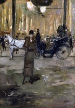 'The Elegante', c1840-1900. Artist: Edouard Jaques Dufeu