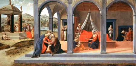 'A scene from St John the Bapiste', Detail, c1500-1540. Artist: Francesco Granacci