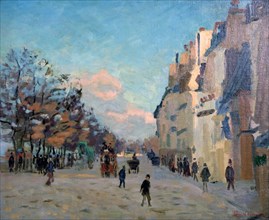 'La Place Valhubert, Paris', c1860-1927. Artist: Armand Guillaumin