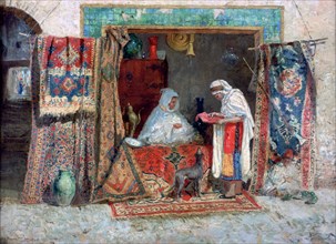 'Carpet Merchant', c1870-1913. Artist: Addison Thomas Millar
