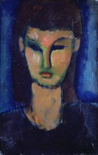 'Young Woman', c1910. Artist: Amadeo Modigliani