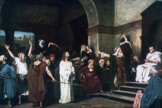'Christ before Pilate', 1881. Artist: Mihaly Munkacsy