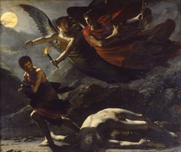'Justice and Divine Vengeance pursuing Crime', 1808.  Artist: Pierre-Paul Prud'hon